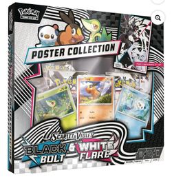 Unova Poster Collection Black Bolt / White Flare