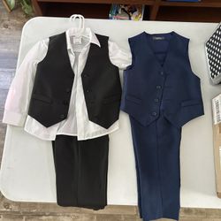 Boy's Size 4 Formal Suits - $5/piece 