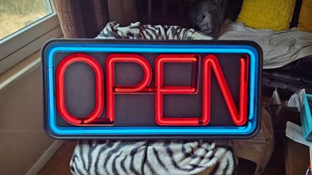 Neon Open Sign