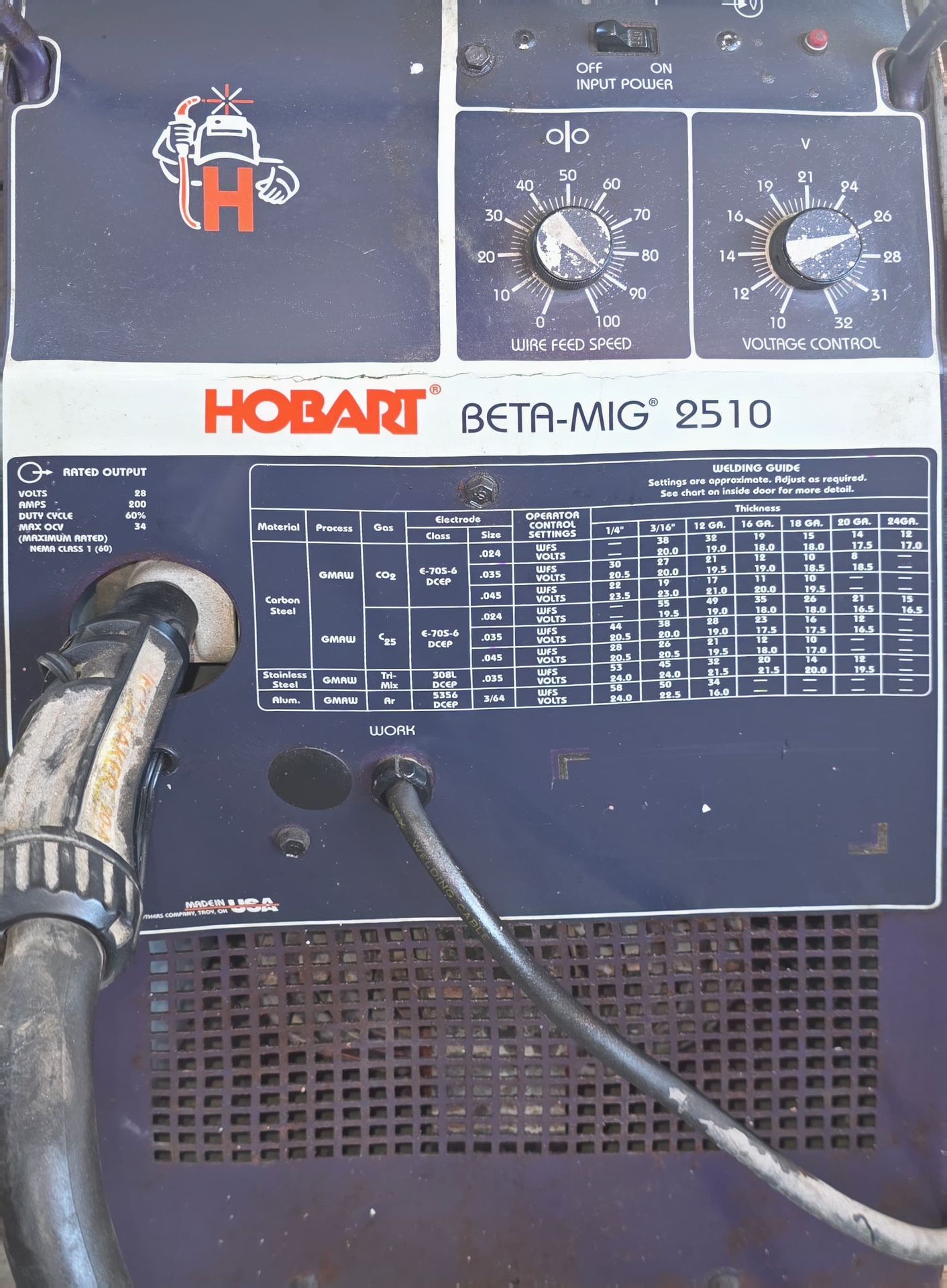 Hobart Beta MiG 2510 Welder 