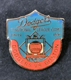 Dodgers vs Boston pin