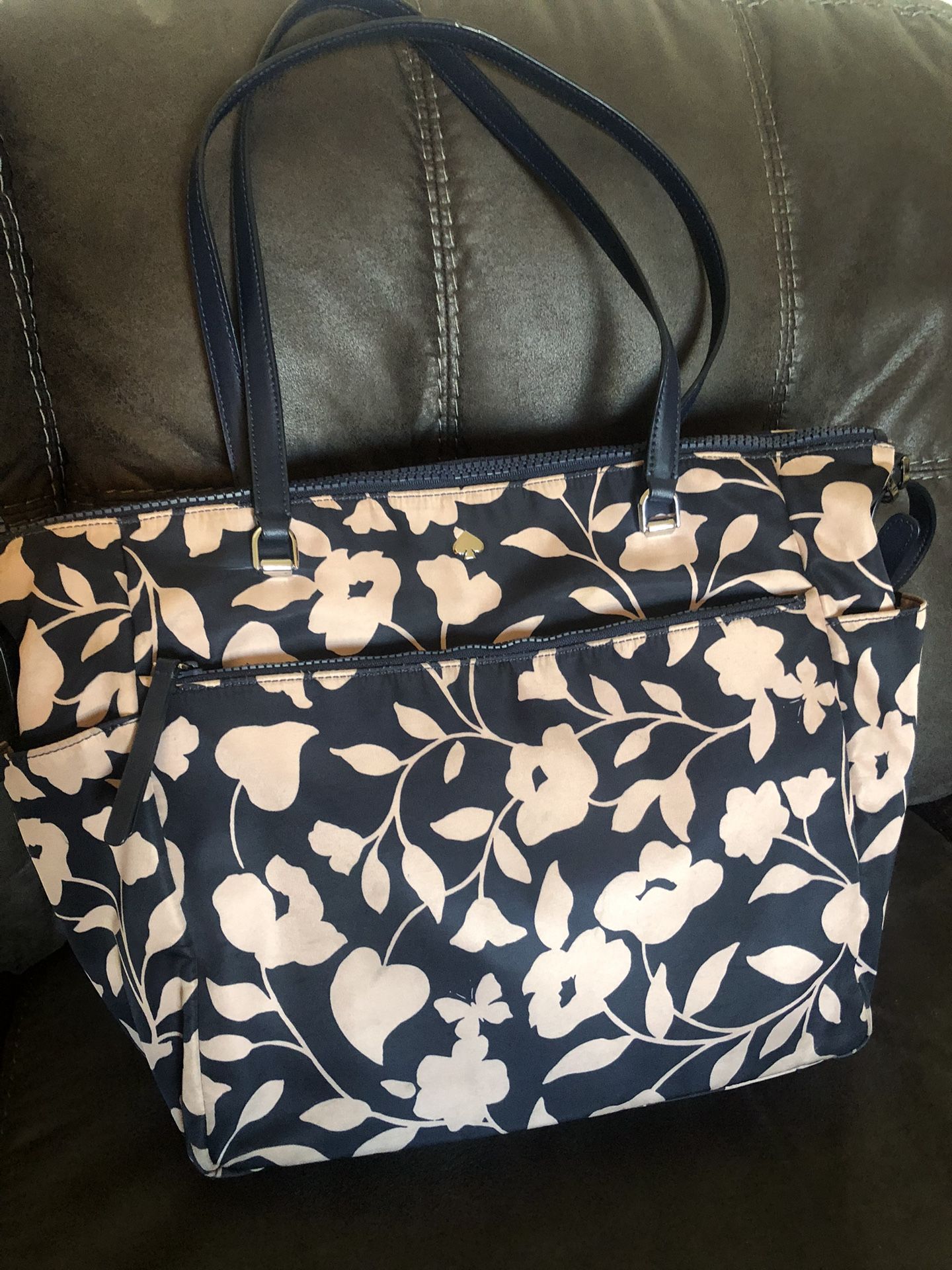 Kate Spade Nylon Garden Vine Purse 