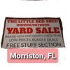 The Little Red Shed Yard Sale 