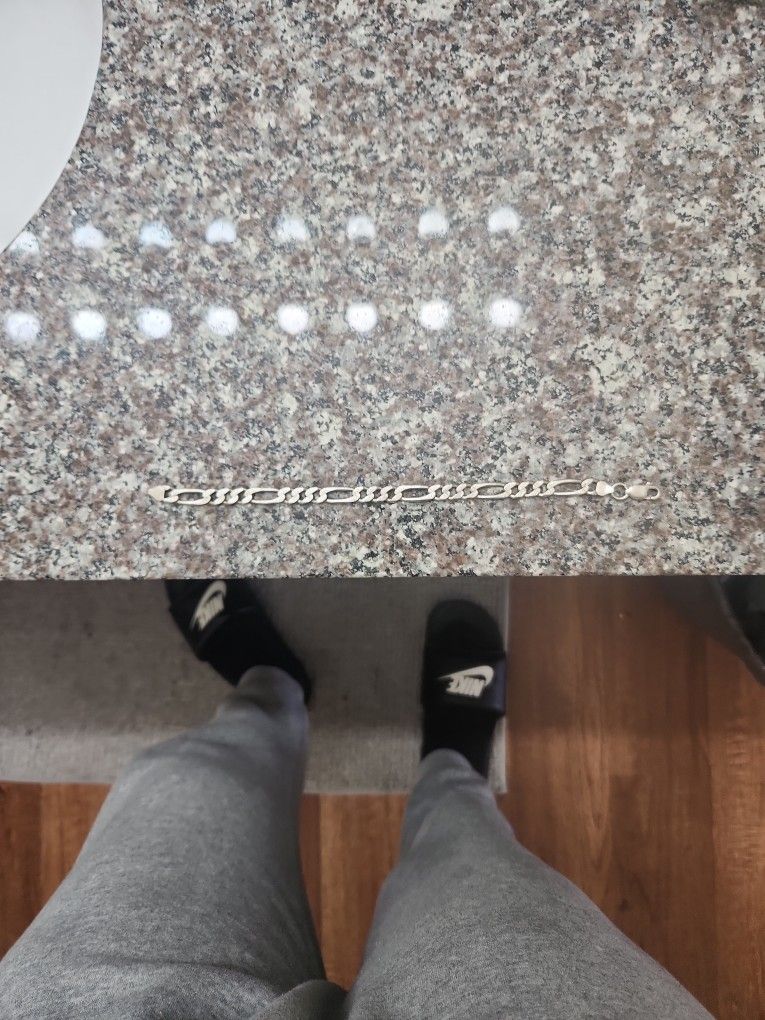 Silver Bracelet -9.5 Inches Length