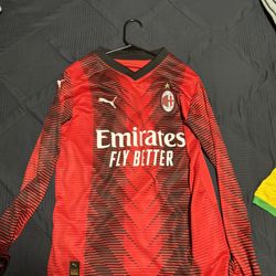 2024 AC MILAN SOCCER JERSEY LONG SLEEVE 