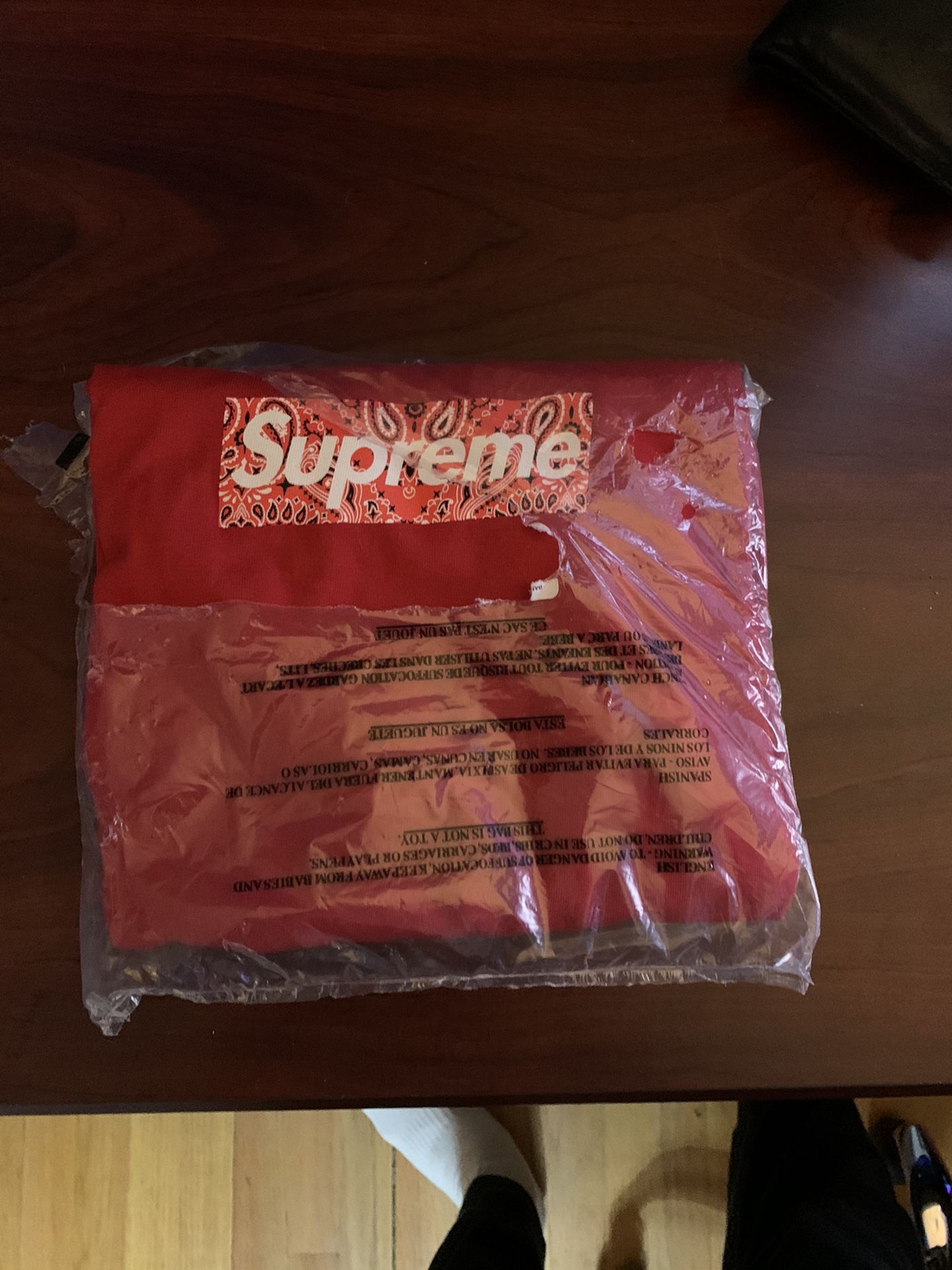 Supreme box logo tee