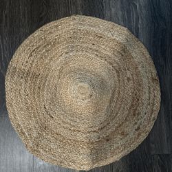 Hand Braided Round Jute Rug