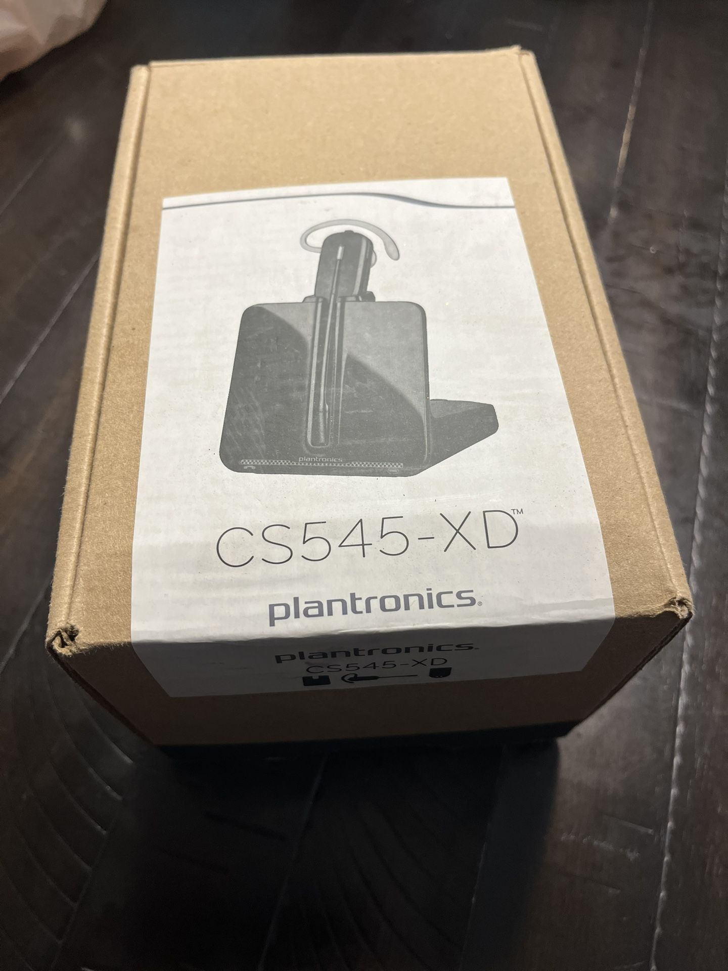 Plantronics CS545-XD Wireless Headset, Black