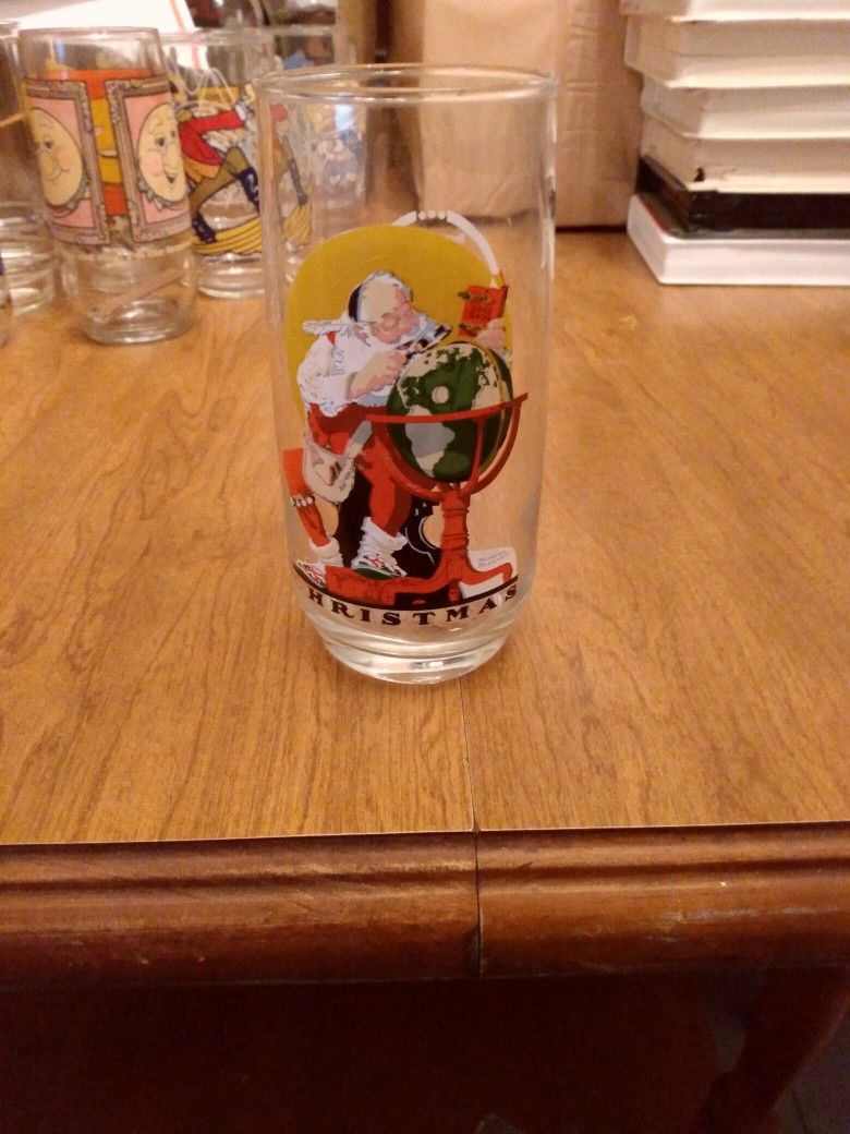 Vintage Coke Glass