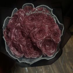 Pink Eternal Rose Boquet 