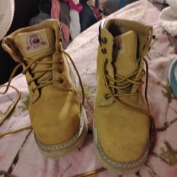 Tan Work Boots 