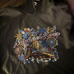 Michael Kors Size Large Mens Hoodie NWT