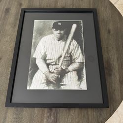 Babe Ruth Painting Artwork New York Yankees
