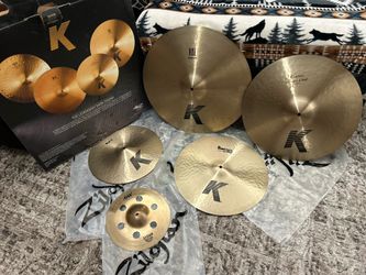 Zildjian  K- Brand Cymbals - mint condition.