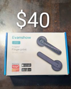 Evanshow Keypad Fingerprint Smart Lock