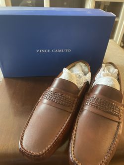 Vince Camuto Brown Loafers (Men)