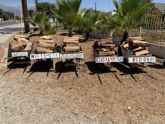 Firewood- seasoned, sold in various quantities including wheelbarrow or cord. {contact info removed}. 1316 E. Lugonia Avenue, Redlands