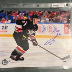 Buffalo Sabres Bowen Byram Signed 8x10 Photo 