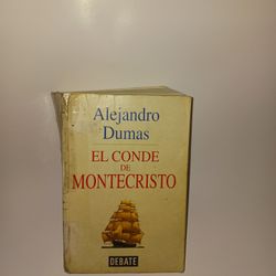 Libro El Conde De Monte Cristo Por Alejandro Dumas