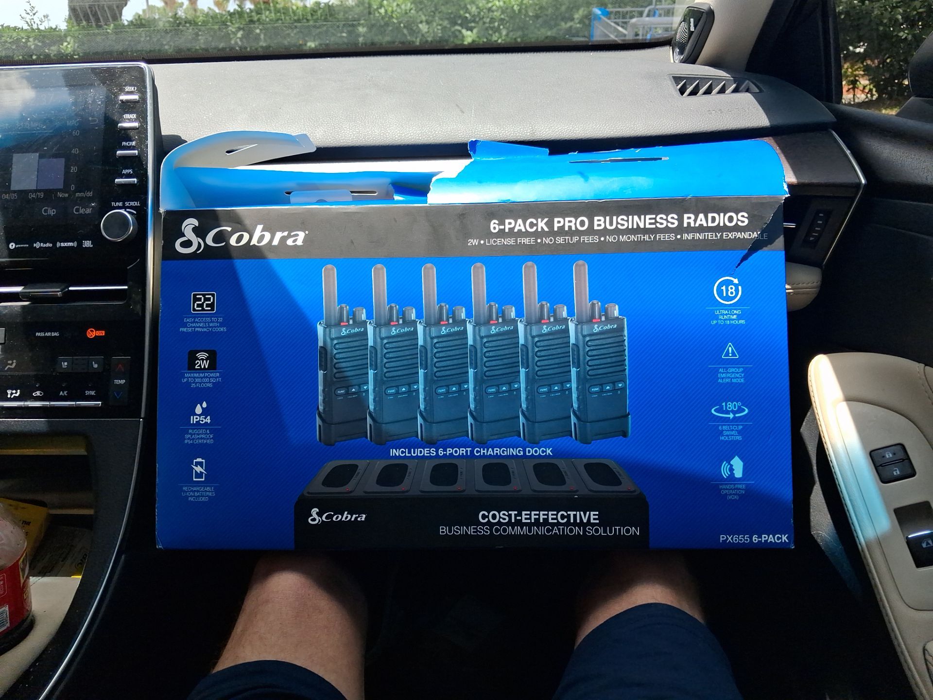 Two way radios/walkie talkies