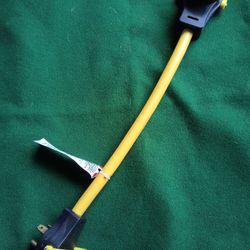 Arcon 14372  Pigtail Power Cord 50-Amp Female to 30-Amp Male Flat Wire Adapter, 18-Inch