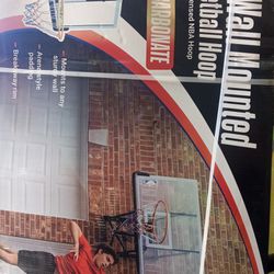 NBA 54" Wall Mounted Basketball Hoop 