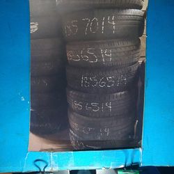 TIRE 185 65 14 EACH ELMOFLES 