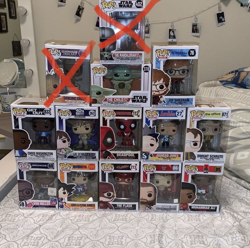 Funko Pop Lot(12)