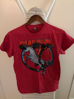 Deadpool Unicorn Graphic T-Shirt small