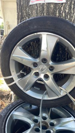 Set of 4  225/50 ZR17  tires and wheels