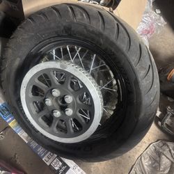 Harley Street Bob Rear Wheel