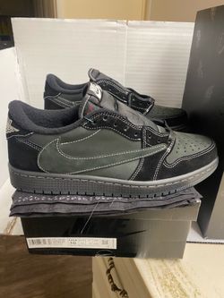 Nike Jordan 1 Travis Scott Black Phantom Size 10