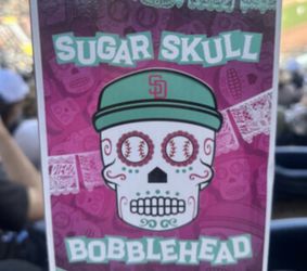 San Diego Padres Sugar Skull Bobblehead