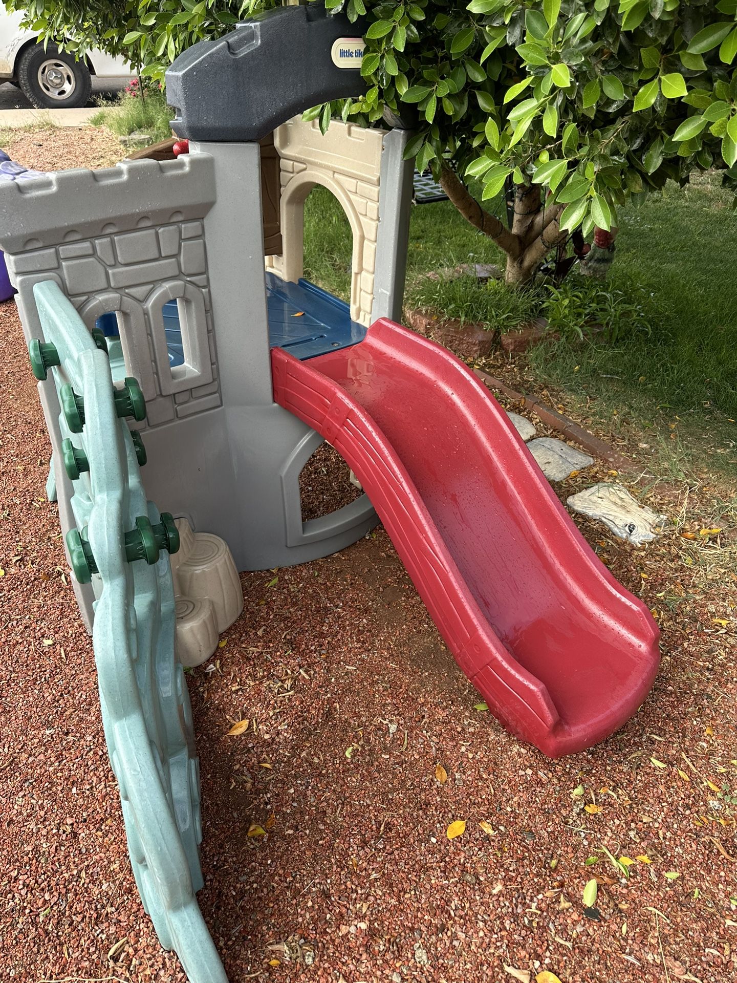 Little Tikes Castle Climber With Slide Playground