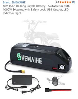 48V 15Ah E-Bike Battery