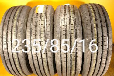 235/85/16 For Sale 4 New Tires LT 10ply We Service Motorcycle Tires