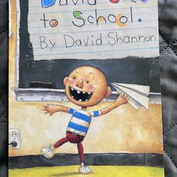 📘No, David!: David Goes to School - Paperback Book
