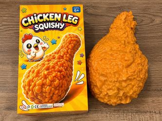 Jumbo Chicken leg squishy