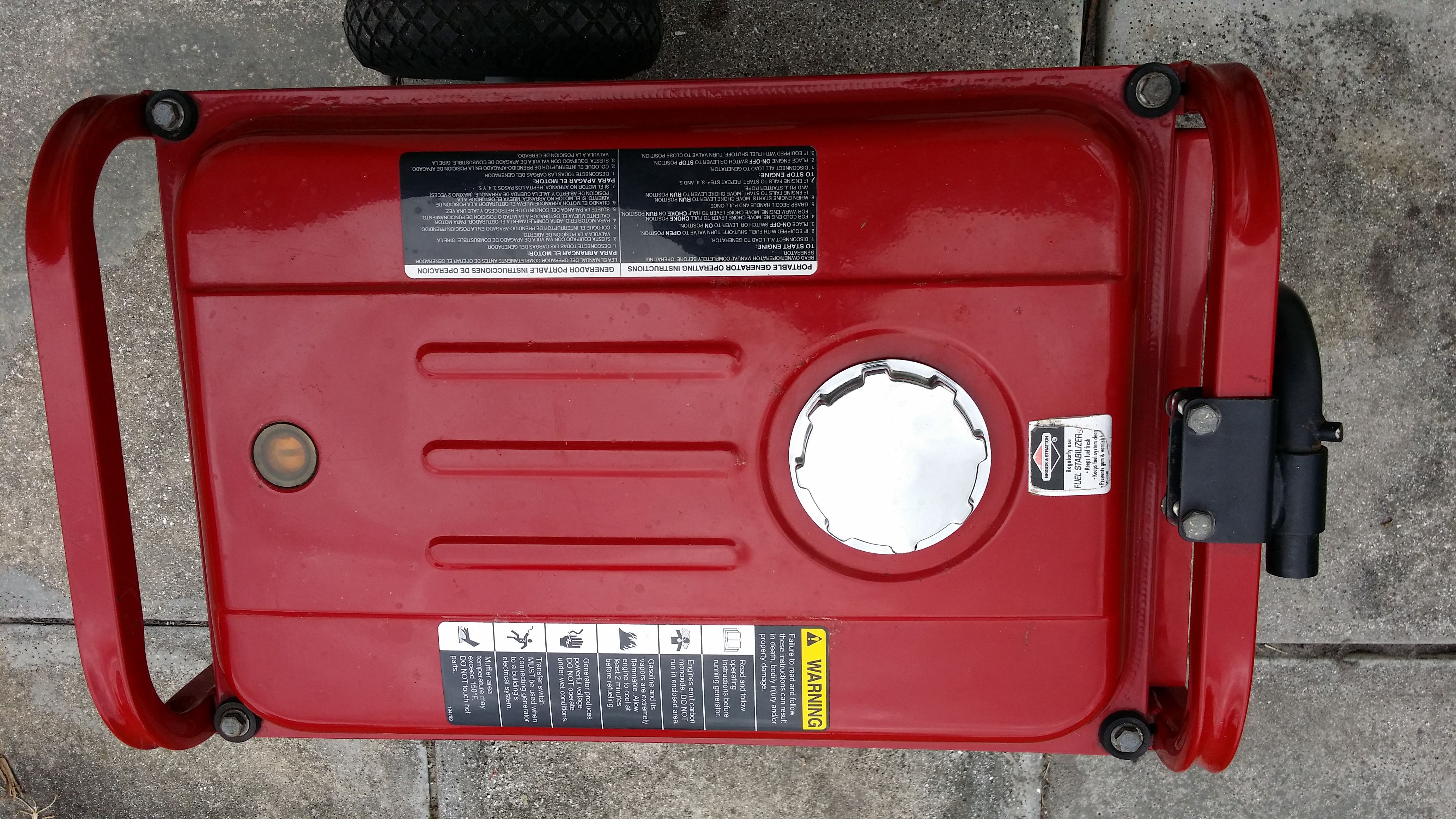 Generac 4000 exl push button start portable generator for Sale in West
