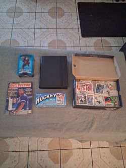 2,990 Mix Sport Cards with Boxes, Holder Binder And Magazine