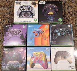 Rare HARD TO FIND XBOX Controllers NIB