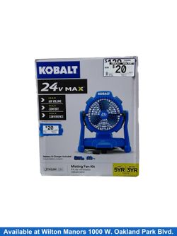 Kobalt Kmf 1024b-03 Blue Floor / Box Fan