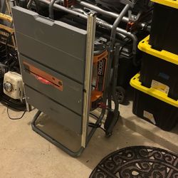 Ridgid Table Saw Good Condition 