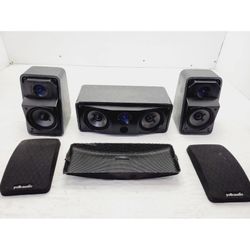 Polk Audio RM Series II Center channel and Satellite Granite Cabinet Speakers