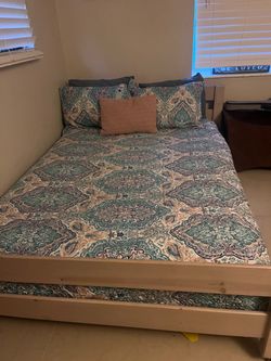 Full Bed and Mattress for sales must go today!!