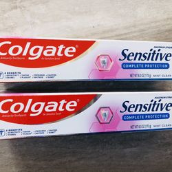 Colgate Sensitive Toothpaste, Complete Protection, Mint - 6 ounce