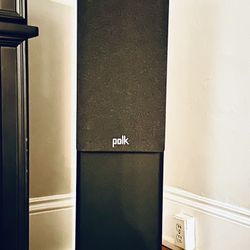 Polk Audio  R500 Black Tower Speakers (Pair)