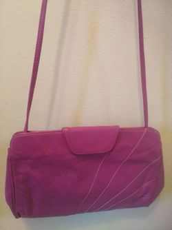 Vintage Barbara Bolan Purse Genuine Leather