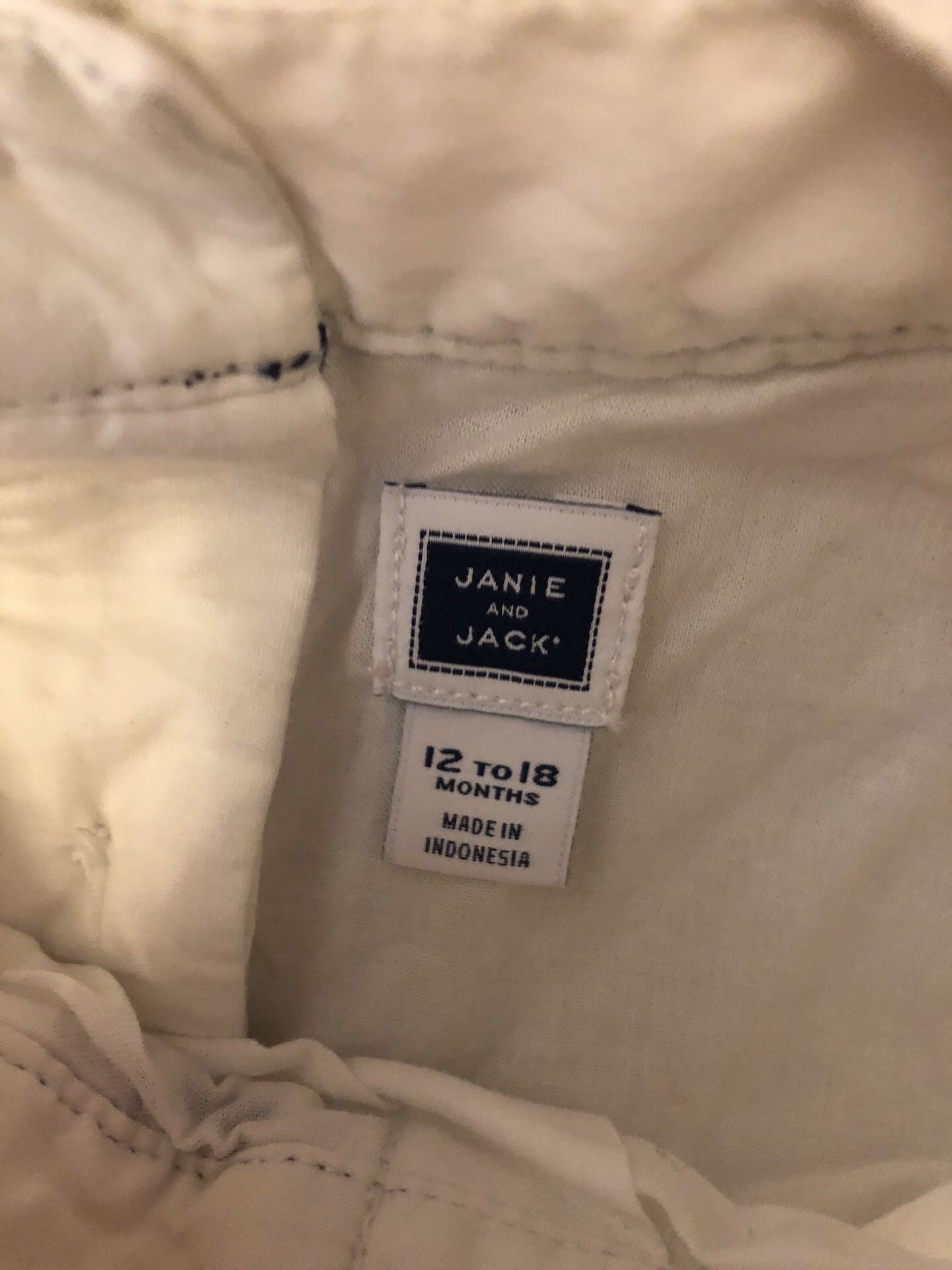 Baby girl Janie & jack blouse