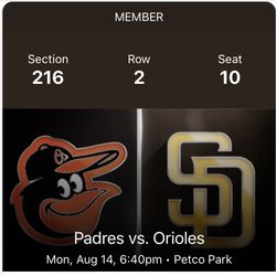 Padres Tickets 
